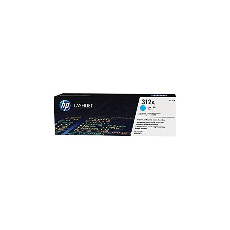 Toner HP LaserJet Pro MFP M476 CF381A 312A CIANO 2,7k