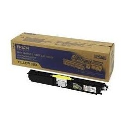 Toner ORIGINALE EPSON C13S050554 C1600 CX16 GIALLO S050554 2.7K