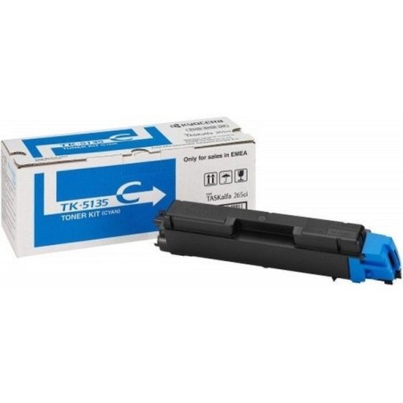 Toner KYOCERA MITA TASKALFA 260 265 1T02PACNL0 TK-5135C CIANO 5K