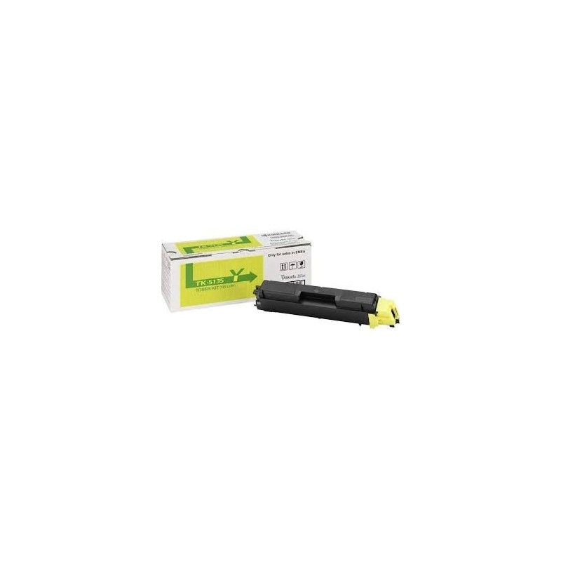 Toner KYOCERA MITA TASKALFA 260 265 1T02PAANL0 TK-5135Y GIALLO 5K