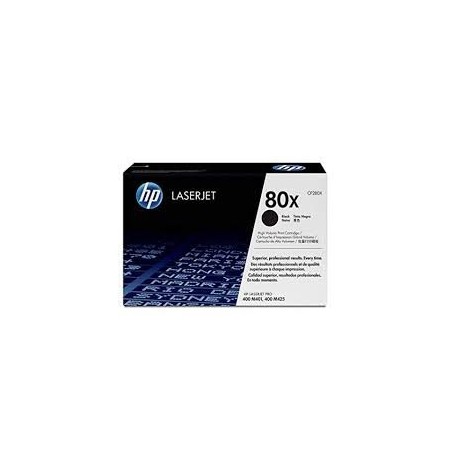 Toner ORIGINALE HP Laserjet Pro 400 M401 M425 CF280X 80X CF280XC 6.900 COPIE NERO
