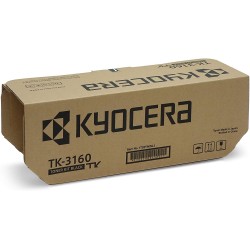 TONER ORIGINALE KYOCERA 1T02T90NL0 TK-3160 TK3160 Ecosys P3050 12.5K