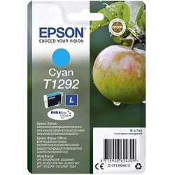 Cartuccia ORIGINALE EPSON STYLUS BX305 T1292 Ciano C13T12924012