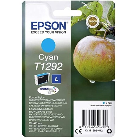 Cartuccia ORIGINALE EPSON STYLUS BX305 T1292 Ciano C13T12924012