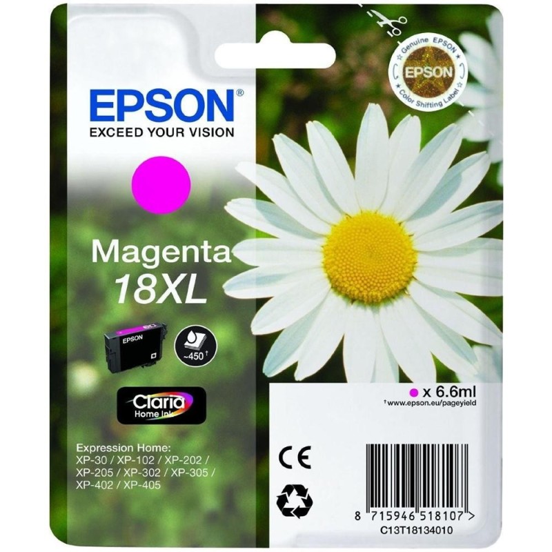 Cartuccia Compatibile EPSON XP-102 T1813 18XL Magenta