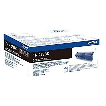 Toner ORIGINALE BROTHER TN423BK TN-423BK NERO DCP-L 8410 4K
