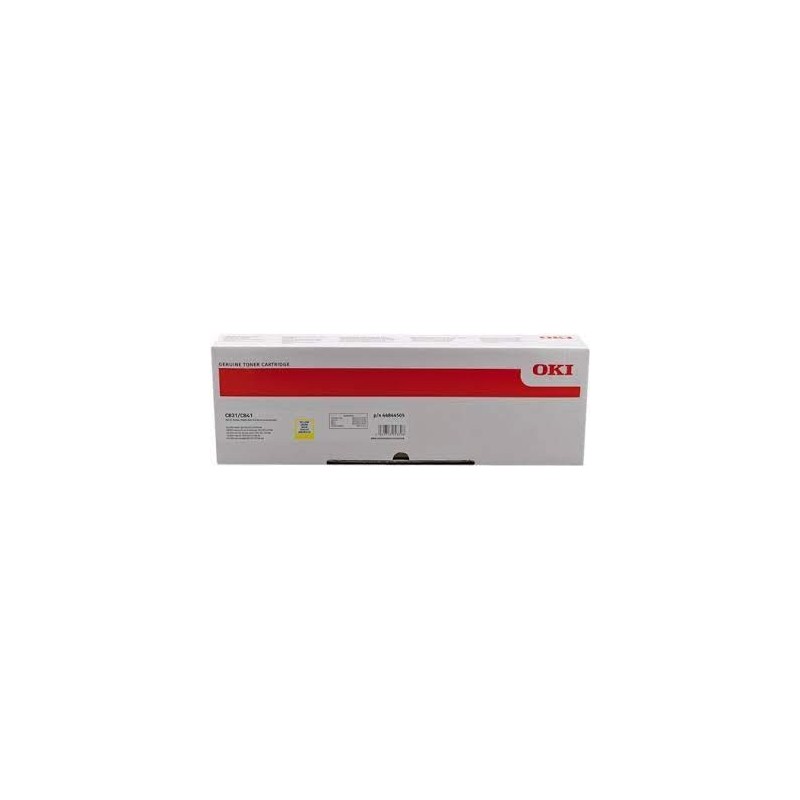 TONER OKI 44844505 GIALLO C831 C841 10K