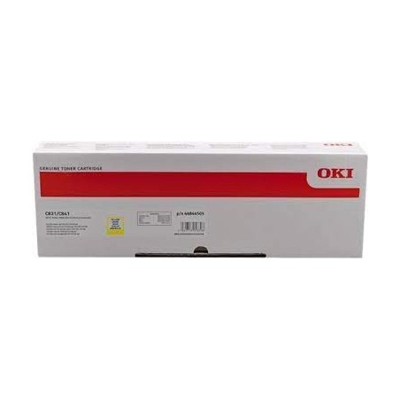 TONER OKI 44844505 GIALLO C831 C841 10K