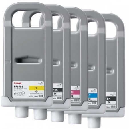 CARTUCCIA ORIGINALE CANON 2962B001 PFI-703MBK MATT NERO 700ML