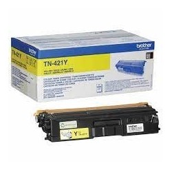 Toner ORIGINALE BROTHER TN421Y GIALLO