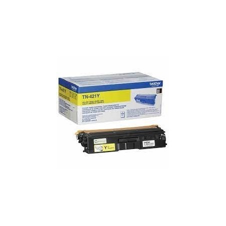 Toner ORIGINALE BROTHER TN421Y GIALLO