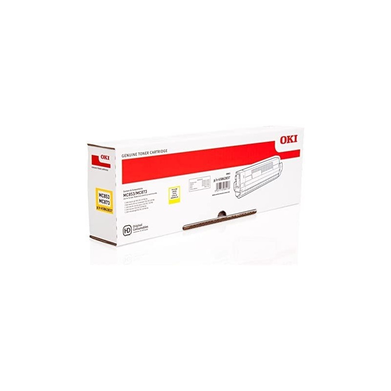 toner originale OKI MC873, MC883 GIALLO