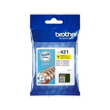 CARTUCCIA ORIGINALE BROTHER LC421C LC-421C CIANO DCP-J1050DW J1140DW