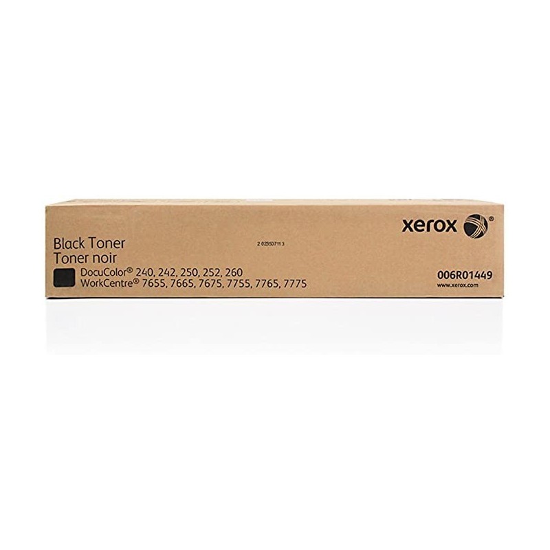 TONER ORIGINALE XEROX WORKCENTRE 7655 006R01449 DC240 NERO 31K