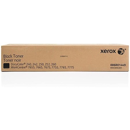 TONER ORIGINALE XEROX WORKCENTRE 7655 006R01449 DC240 NERO 31K