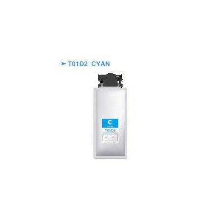 CARTUCCIA INCHIOSTRO COMPATIBILE EPSON PIGMENTATO T01D1 T01C1 C13T01D100 WF-C529R NERO