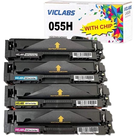 Toner Compatibile CANON 3017C002 055HYE 055H YE GIALLO CHIP 5.9K