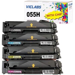Toner Compatibile CANON 3019C002 055HCY 055H CY CIANO CHIP 5.9K