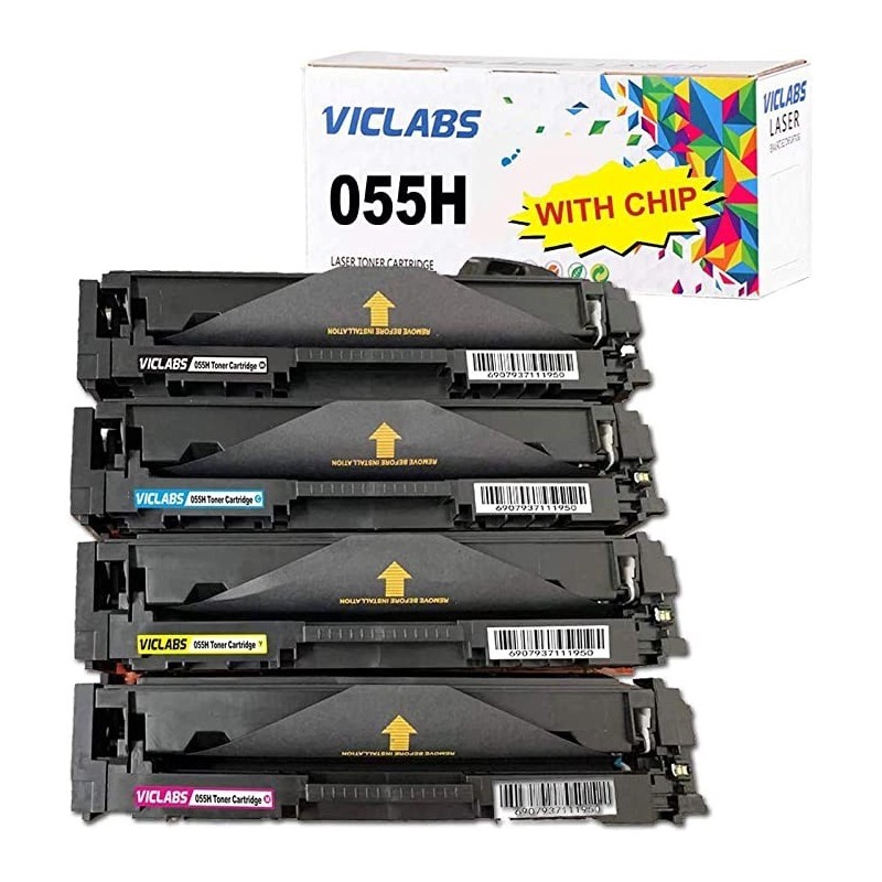 Toner Compatibile CANON 3019C002 055HCY 055H CY CIANO CHIP 5.9K