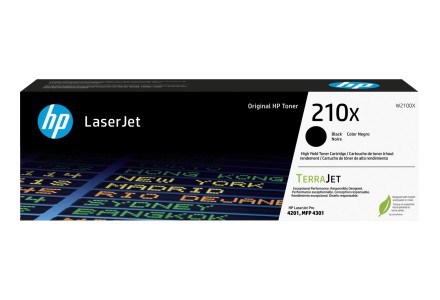 Cartuccia di toner laserJet originale HP 210X, W2100X