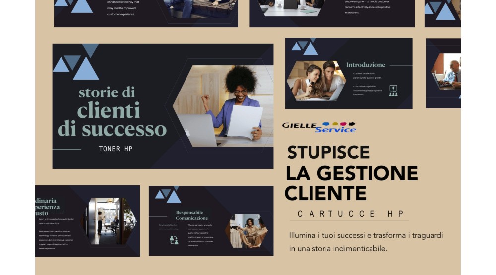 Stupisce la gestione dei clienti usata da  Gielle-Service
